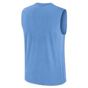 UNC Jordan Brand Courtside Dri-Fit Practice Sleeveless Tee